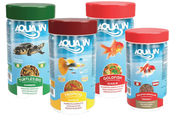 aquain alimenti per pesci