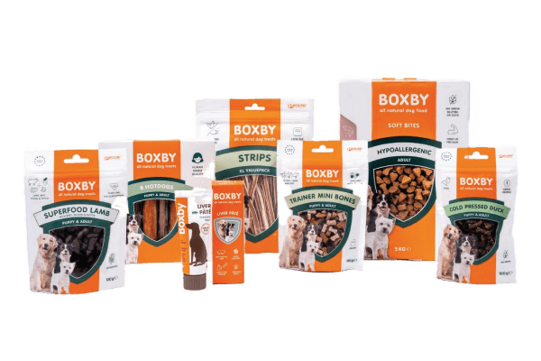 snack per cani boxby