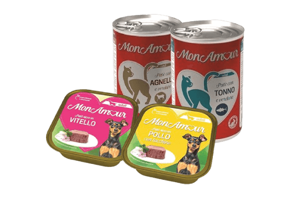 alimenti mon amour per cani e gatti