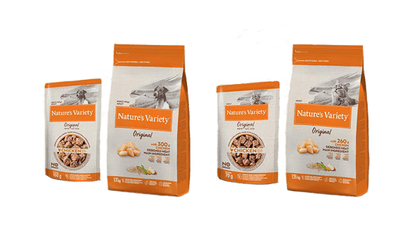 alimenti nature's variety per cani e gatti